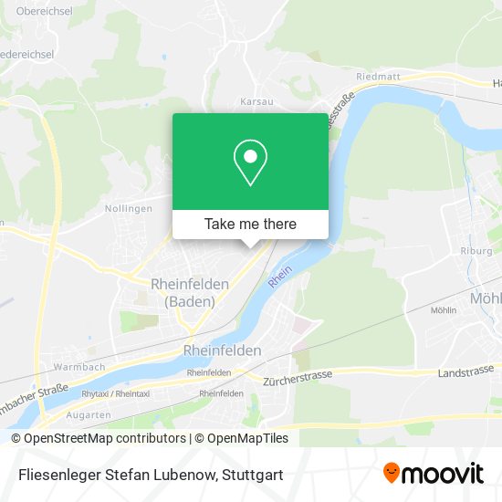 Fliesenleger Stefan Lubenow map