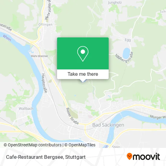 Карта Cafe-Restaurant Bergsee
