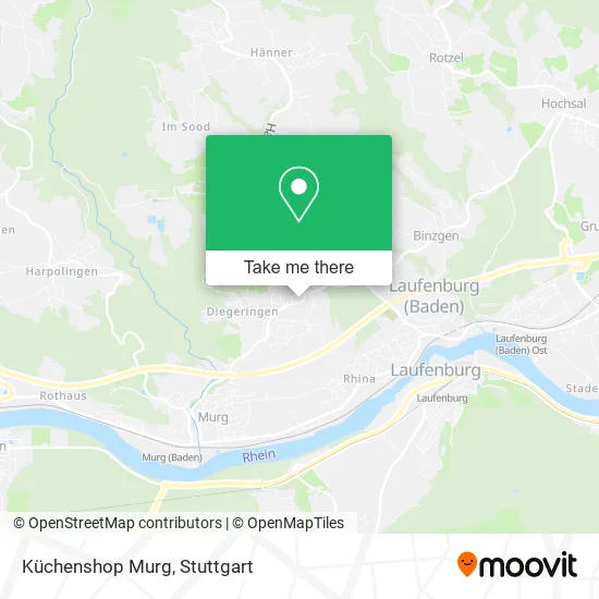 Карта Küchenshop Murg