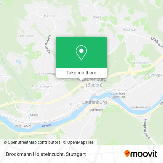 Карта Brockmann Holsteinzucht