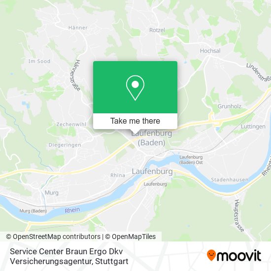 Service Center Braun Ergo Dkv Versicherungsagentur map