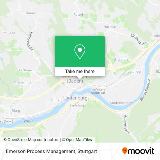 Emerson Process Management map