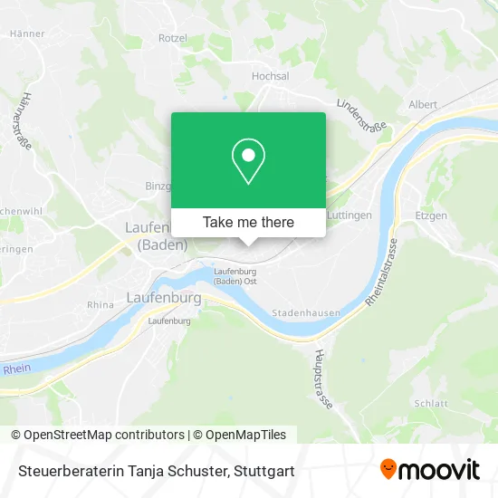 Карта Steuerberaterin Tanja Schuster