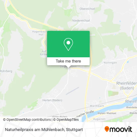 Карта Naturheilpraxis am Mühlenbach