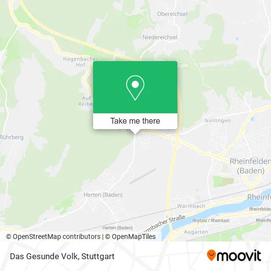 Карта Das Gesunde Volk