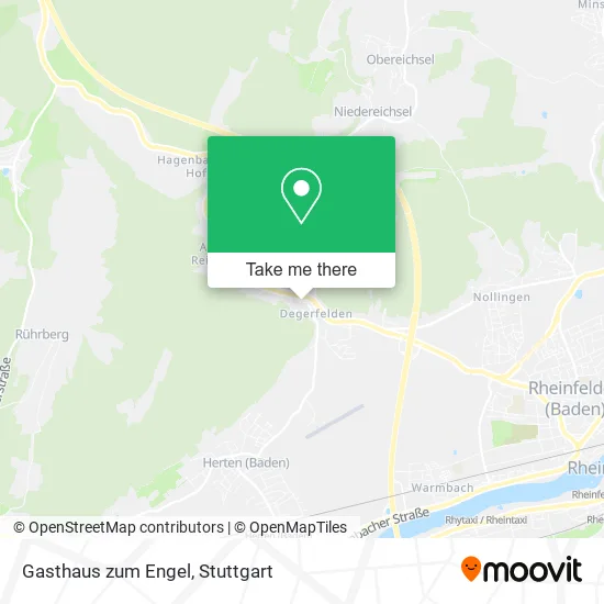 Карта Gasthaus zum Engel
