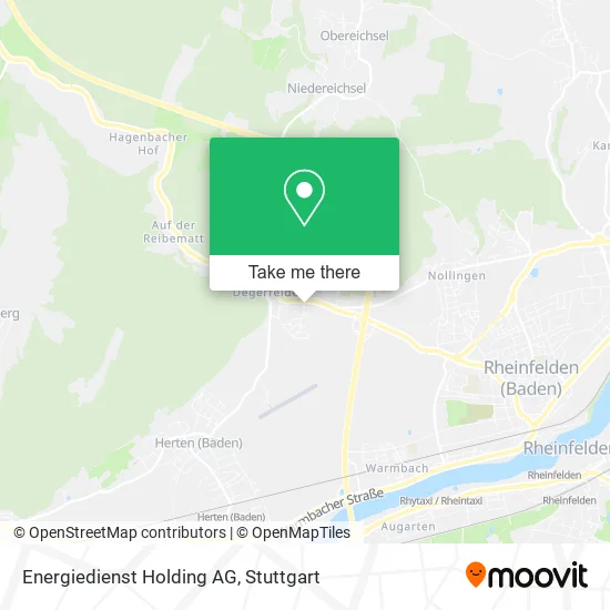 Карта Energiedienst Holding AG