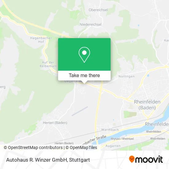 Карта Autohaus R. Winzer GmbH