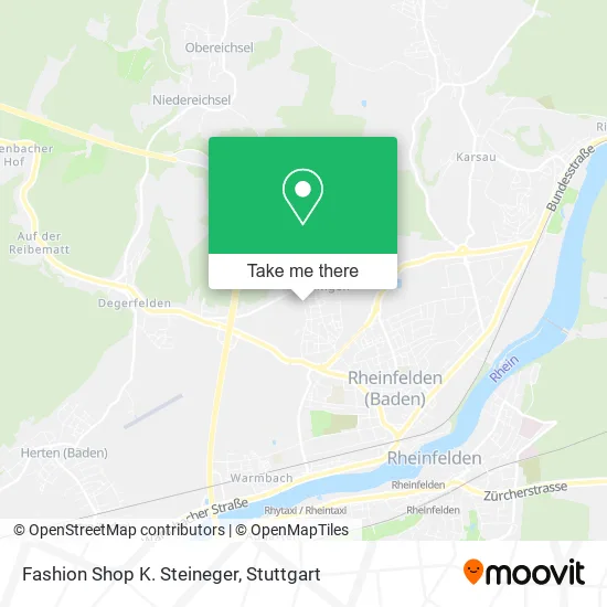 Карта Fashion Shop K. Steineger