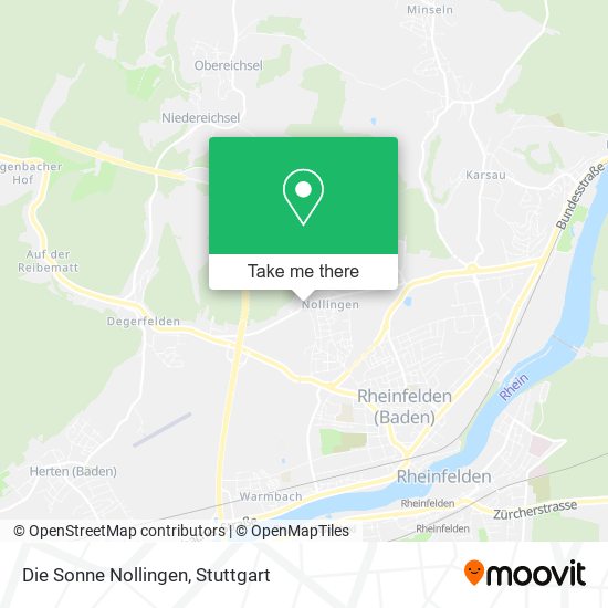 Die Sonne Nollingen map