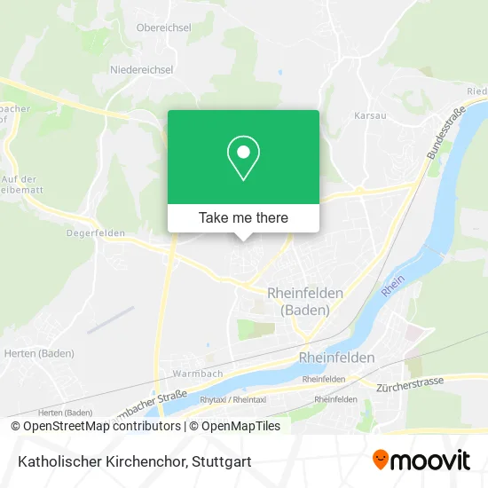 Карта Katholischer Kirchenchor