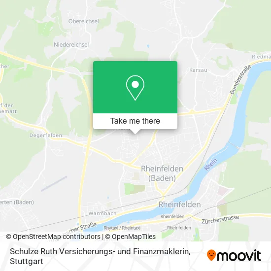 Карта Schulze Ruth Versicherungs- und Finanzmaklerin