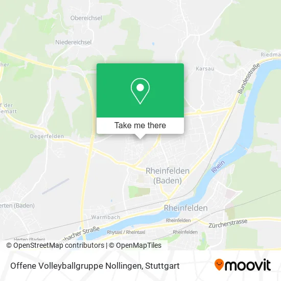 Карта Offene Volleyballgruppe Nollingen