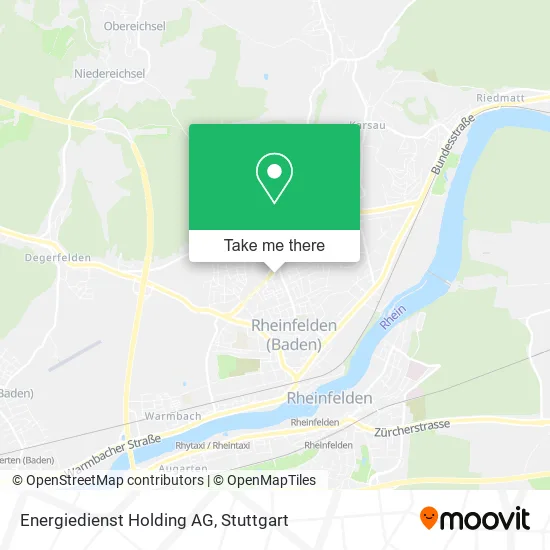 Карта Energiedienst Holding AG