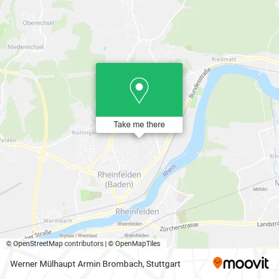 Карта Werner Mülhaupt Armin Brombach