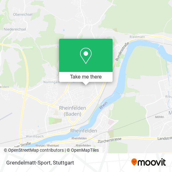 Grendelmatt-Sport map