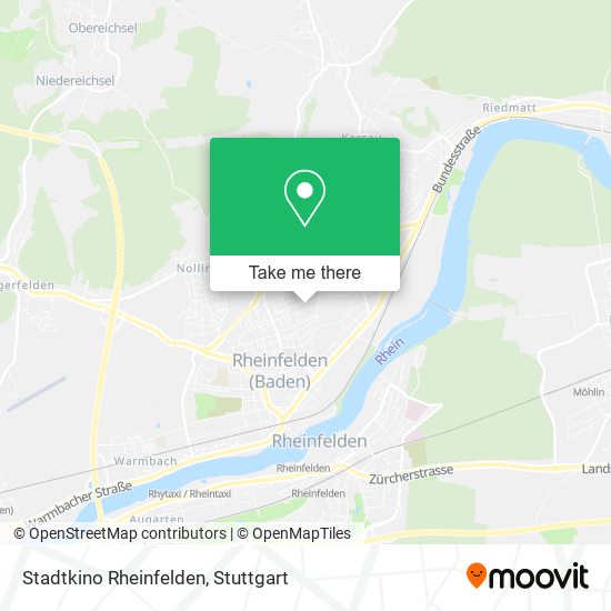 Карта Stadtkino Rheinfelden
