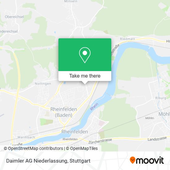 Daimler AG Niederlassung map