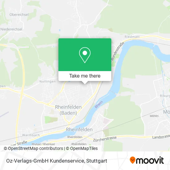 Карта Oz-Verlags-GmbH Kundenservice