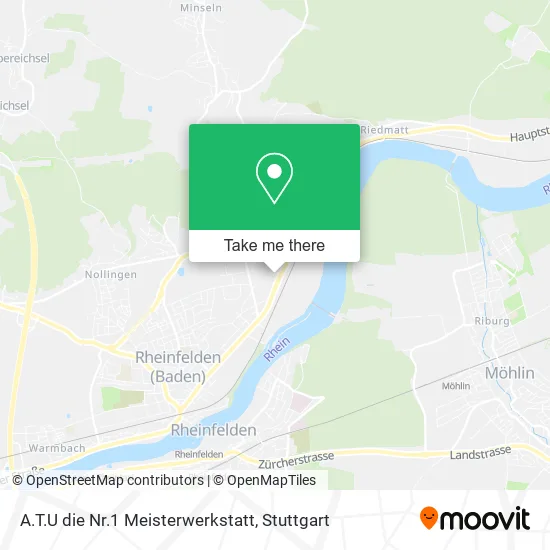 Карта A.T.U die Nr.1 Meisterwerkstatt