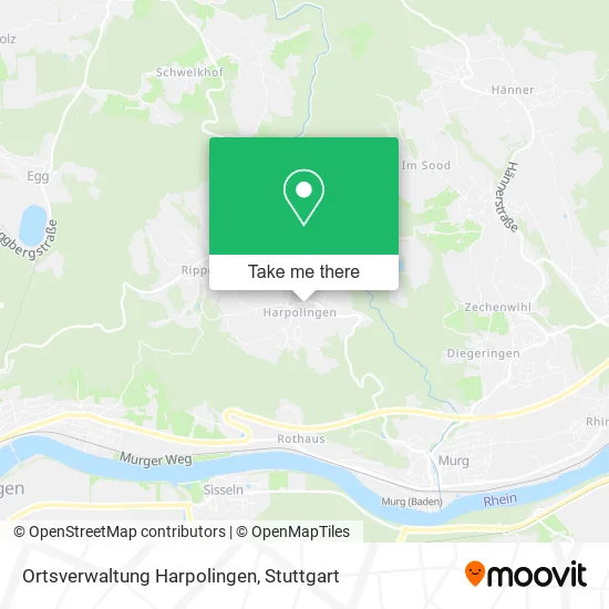Карта Ortsverwaltung Harpolingen