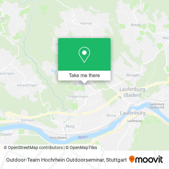 Outdoor-Team Hochrhein Outdoorseminar map