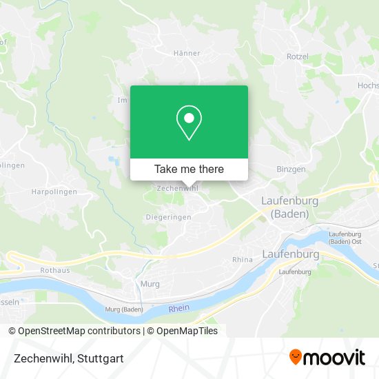 Карта Zechenwihl