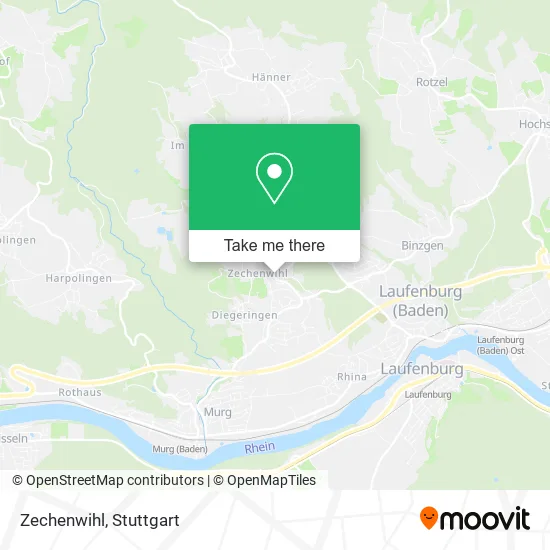 Карта Zechenwihl