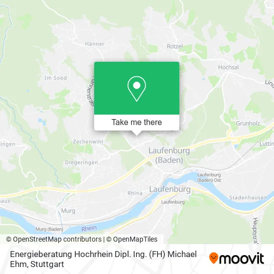 Карта Energieberatung Hochrhein Dipl. Ing. (FH) Michael Ehm