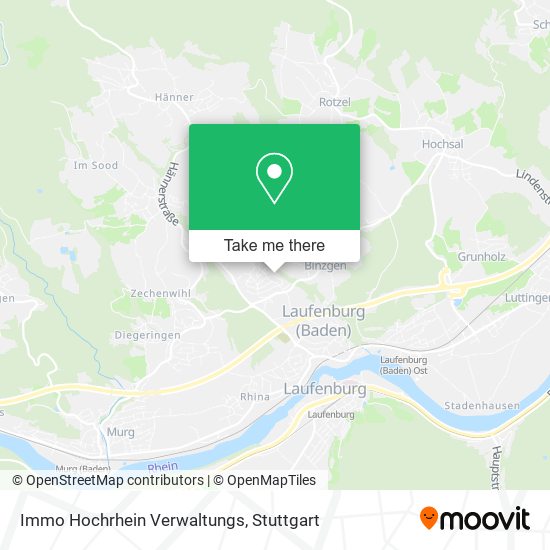 Карта Immo Hochrhein Verwaltungs