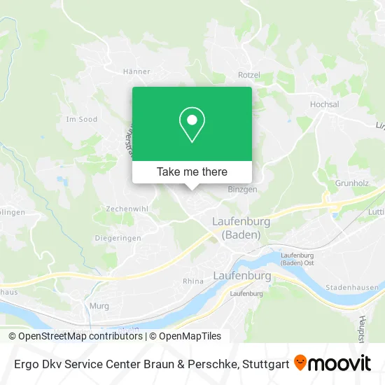 Карта Ergo Dkv Service Center Braun & Perschke
