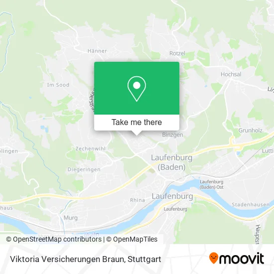 Карта Viktoria Versicherungen Braun