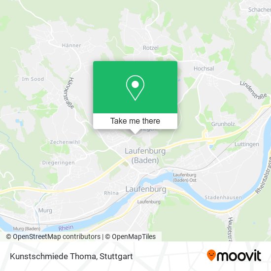 Kunstschmiede Thoma map