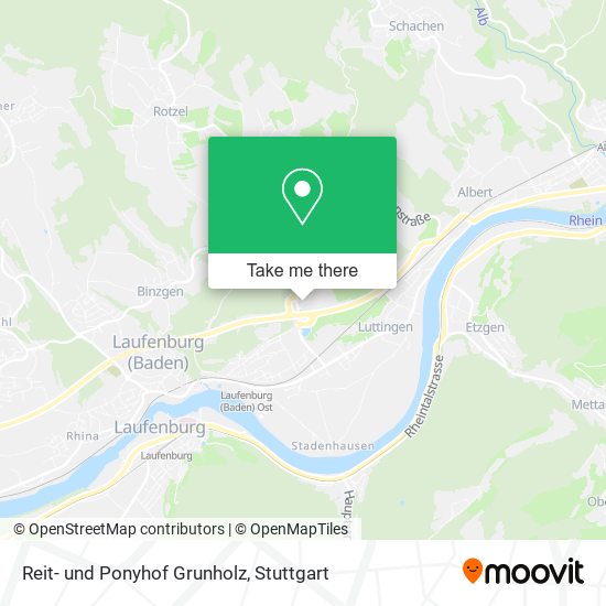Reit- und Ponyhof Grunholz map