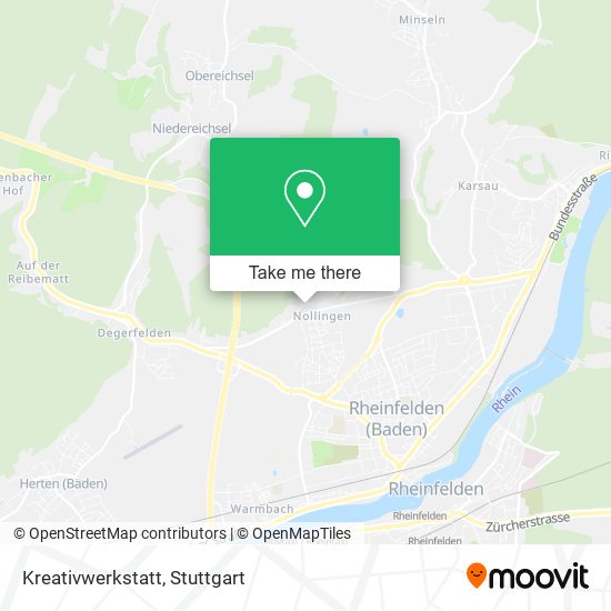 Kreativwerkstatt map