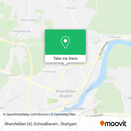 Rheinfelden (d), Schwalbenstr. map