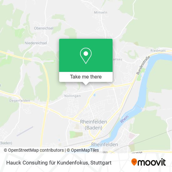 Карта Hauck Consulting für Kundenfokus