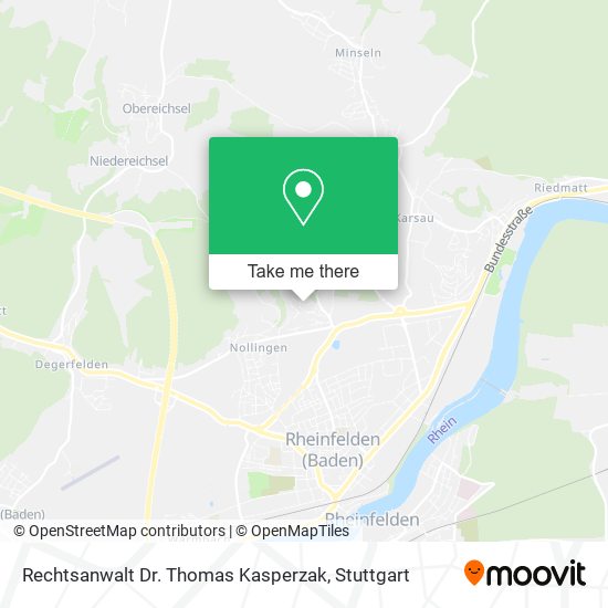 Rechtsanwalt Dr. Thomas Kasperzak map