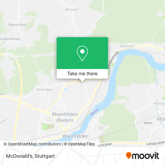 Карта McDonald's