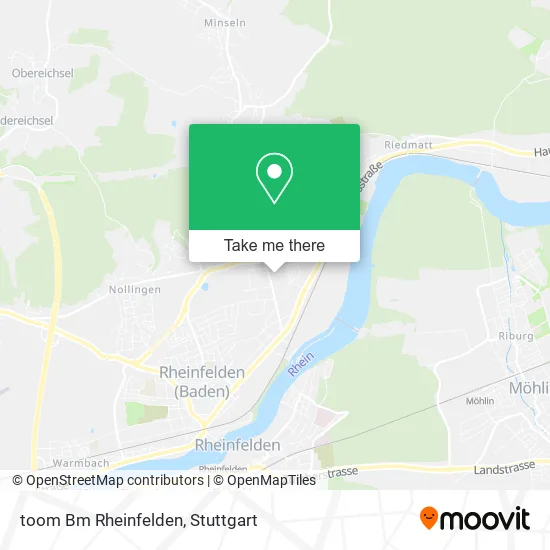 Карта toom Bm Rheinfelden