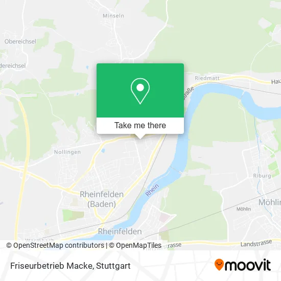 Карта Friseurbetrieb Macke