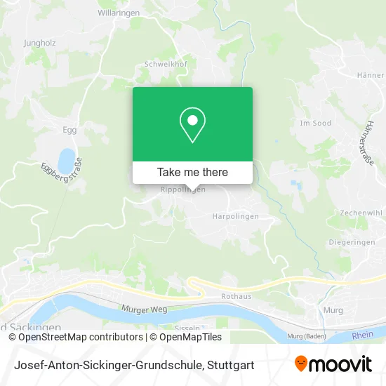 Карта Josef-Anton-Sickinger-Grundschule