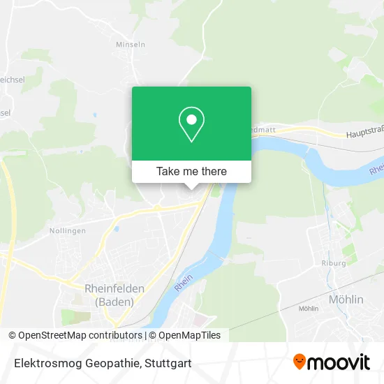 Карта Elektrosmog Geopathie
