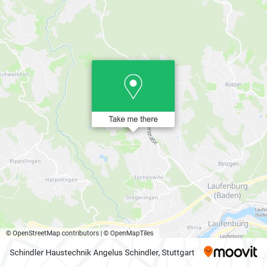 Schindler Haustechnik Angelus Schindler map
