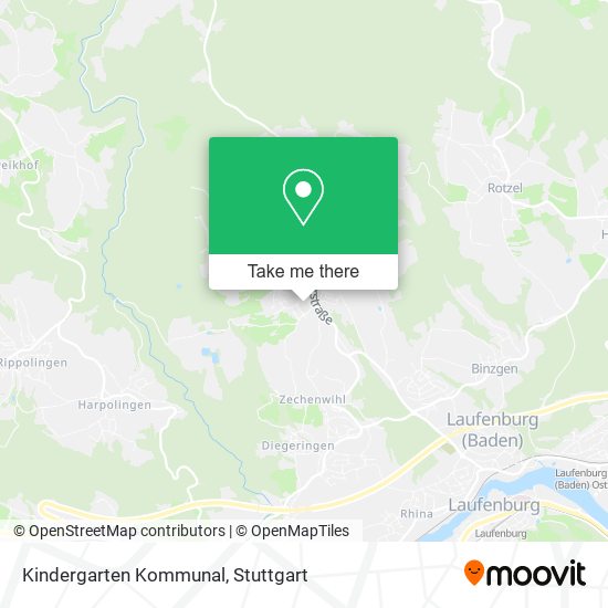 Kindergarten Kommunal map