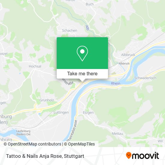 Tattoo & Nails Anja Rose map
