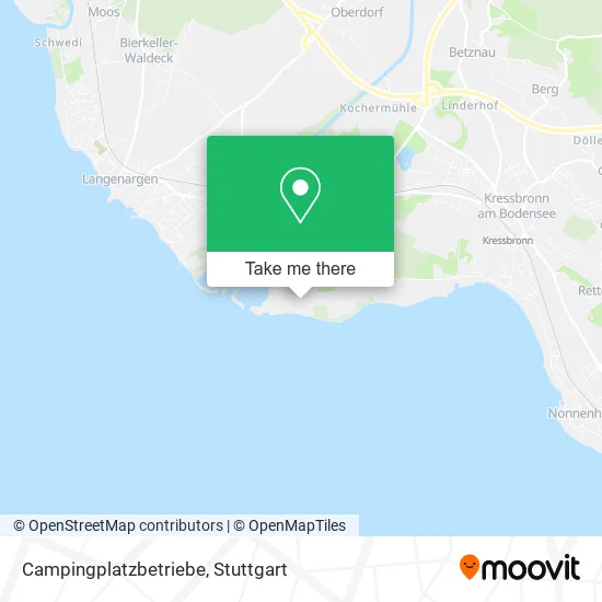 Карта Campingplatzbetriebe