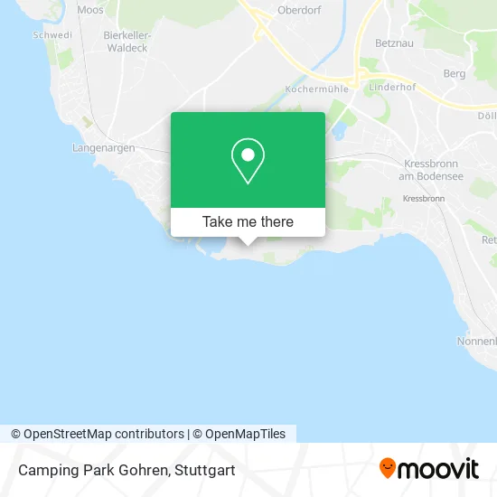 Карта Camping Park Gohren