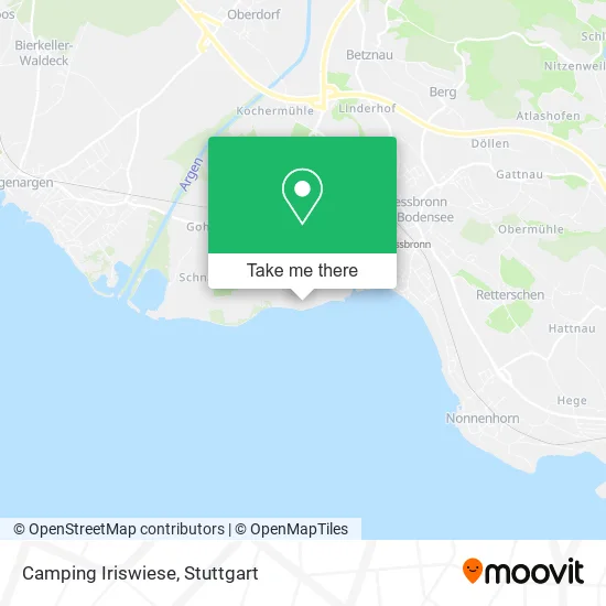 Карта Camping Iriswiese