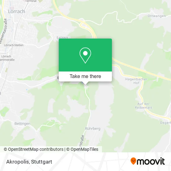Akropolis map